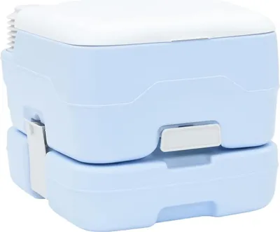 Produktbild von Möbel Camping-Toilette Helles Blau und Weiß 41,5 x 36,5 x 30 cm - Campingtoiletten &42663