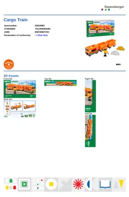 Imagen del producto de Tren de mercancías BRIO 63604900