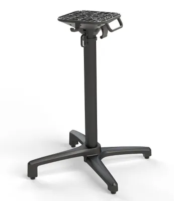 Image de Pied de table en ALUMINIUM Noir pour Exterieur