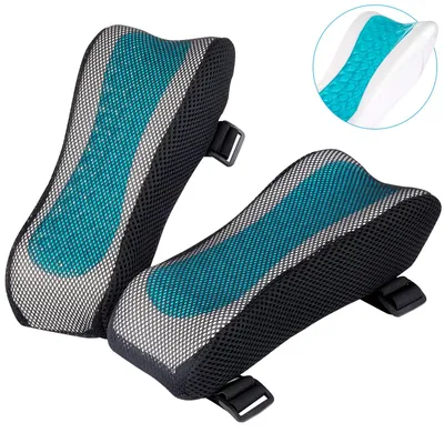 Produktbild von Ergonomische Armlehnenauflagen für Bürostühle, Ellbogenstützkissen für Computer