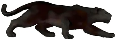 Produktbild von Papo Schwarzer Panther, 123 g