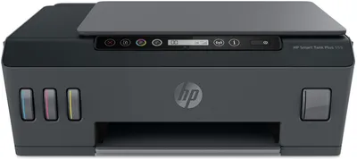 Produktbild von HP Smart Tank Plus 555 Wireless All-in-One-Technologie, Thermal Inkjet, Farbdruck, 4800 x 1200 DPI, Farbkopieren, A4, Direktdruck