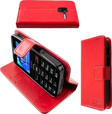 Immagine prodotto di caseroxx Custodia per cellulare compatibile con Alcatel 2008G Custodia a portafoglio Bookstyle-Case
