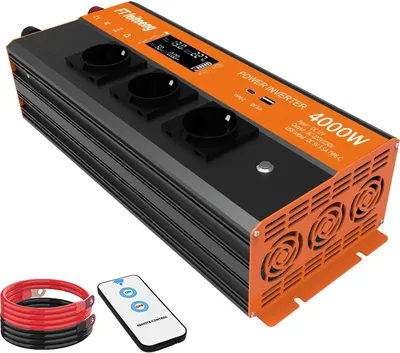 Immagine prodotto di Inverter, alta efficienza, porte di ricarica USB, 4000 W