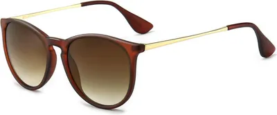 Produktbild von SUNGAIT Vintage Runde Damen Sonnenbrille Retro Designer Stil Polarisiert UV400