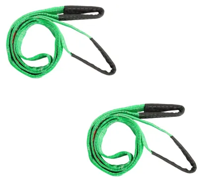 Hebegurt 2 t, 3 m x 5 cm, 2 Stück, Polypropylen, grün