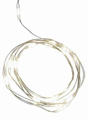 Produktbild von 24x Lichterkette 20 Micro LED warmweiß mit USB 1,25m