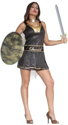 Productafbeelding van y gladiatorenkostuum voor dames, maat S - L, grootte: L