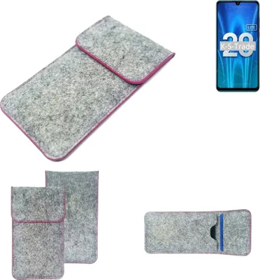 Produktbild von K-S-Trade Handy Schutz Hülle kompatibel mit Huawei Honor 20 Lite Russia Schutzhülle Handyhülle Filztasche Pouch Tasche Case Sleeve Filzhülle