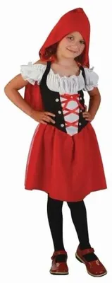 Produktbild von Kinderkostüm "Rotkäppchen", Größe 120/130 cm - Godan