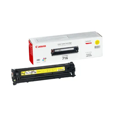 Zdjęcie produktu dla Canon 716 Y, 1500 stron(y), Żółty, 1 szt.