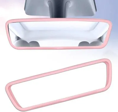 Produktbild von Rosa Autospiegelabdeckung Silikon