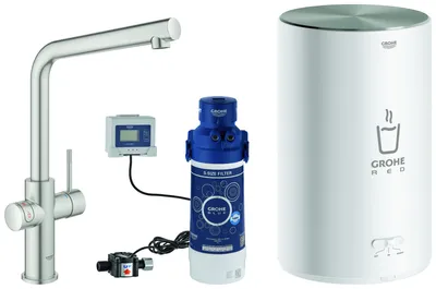Produktbild von GROHE Red Duo, Standard, Stahl, Hebelgriffe, Einzelbild, Typ L, Keramik