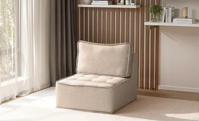 Produktbild von Sessel SANDE 1-Sitzer Modul Stoff Alpine Toffee