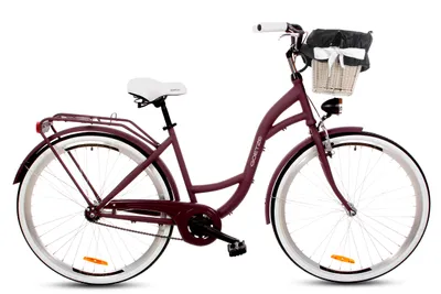 Produktbild von Goetze Style 28 Zoll Damen Citybike, 1-Gang Rücktrittbremse, Tiefeinstieg, Komfortfahrrad mit Korb