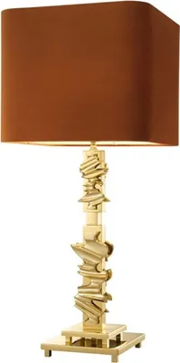 Produktbild von Casa Padrino Luxus Tischleuchte 35 x H. 82 cm - Designer Tischlampe