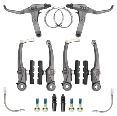 Zdjęcie produktu dla Chooee Zestaw Hamulców V-Brake Do Roweru Przedni I Tylny Aluminiowy Mtb Bmx
