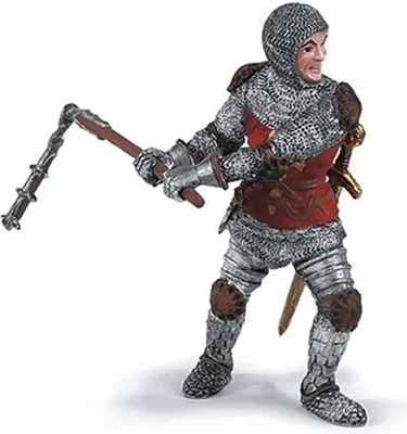 Produktbild von Schleich 70022 Ritterwelt Fußsoldat mit Kriegsflegel Figur