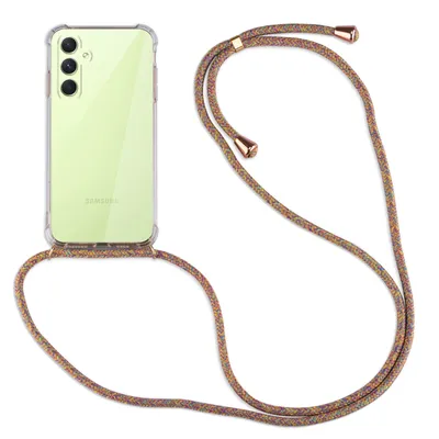 Produktbild von Handykette für Samsung Galaxy A54 5G Handyhülle mit Band Case Hülle mit Kordel Rainbow