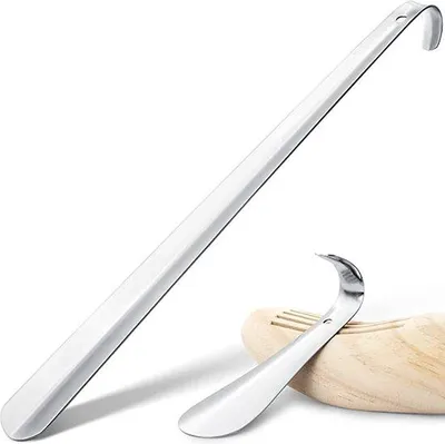 Image de Ensemble de cornets à chaussures en métal (42 cm + 15 cm) – Fabrication robuste et élégante