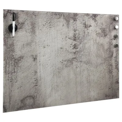 Zdjęcie produktu dla vidaXL Szklana tablica magnetyczna do montażu na ścianie 80x60 cm