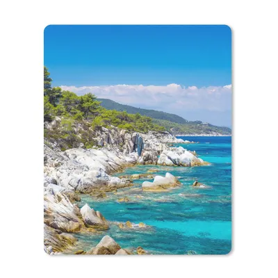 Produktbild von MuchoWow® Mauspad Mousepad Meer - Sommer - Tropisch 19x23 cm - Mousepads - Maus Mat - Pad - Mausunterlage - Mauspads - Spielen