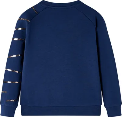 Produktbild von vidaXL Kinder-Sweatshirt Marineblau 128