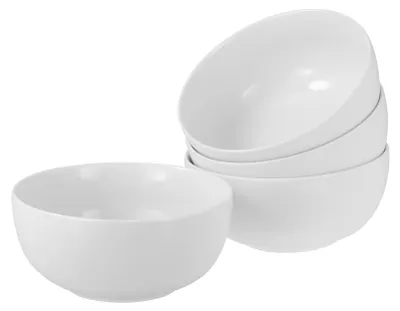 Produktbild von CreaTable, 22554, Allround Weiss, Buddha Bowl 4-tlg, Porzellan