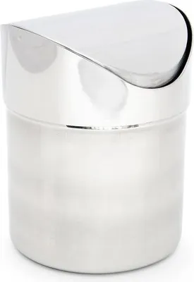 Image de Petite poubelle en acier inoxydable 1,2 l