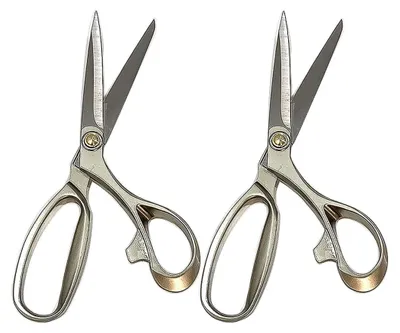 Produktbild von Professionelles Scheren-Set, 2 Stück, Edelstahl, 21 cm