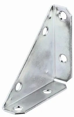 Produktbild von Alberts Eckplatte | sendzimirverzinkt | 75 x 75 x 105 mm | 25er Set