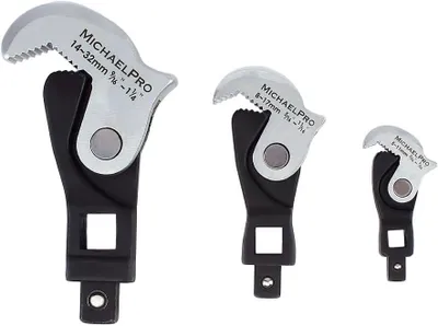 Obrázok produktu pre Kliešte s pružinovým mechanizmom, 3-dielne, 5-32 mm, určené na skrutky a matice