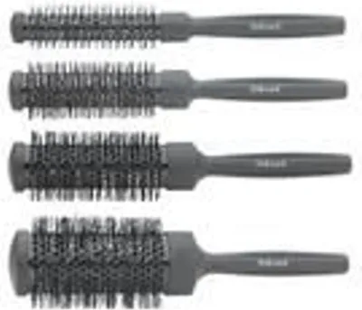 Immagine prodotto di Sibel Kit rotondo 4 spazzole termiche nero