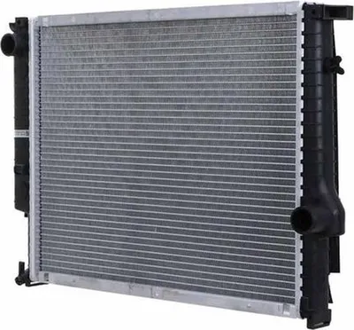 Produktbild von Kühler Motorkühlung Kühlrippen gelötet 550 - 427 mm HELLA für u.a. BMW 3er