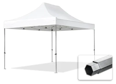 Obrázek produktu pro Nůžkový stan 3x4,5 m, hliník, bez bočnic