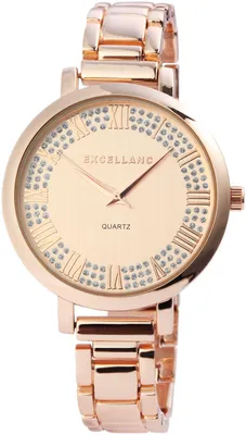 Produktbild von Excellanc Damenuhr mit Metallarmband