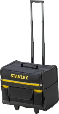 Productafbeelding van Stanley 1-97-515: Gereedschapskoffer op wielen, gemaakt van technisch nylon, met zakken en compartimenten voor gereedschap