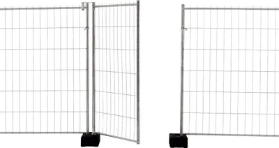 Produktbild von Schake Mobilzaun Standard Torelement 1,2x2m
