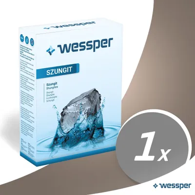 Produktbild von Wessper Shungit Schungit Rohstein Wasserstein Rohstück unbehandelt 500g