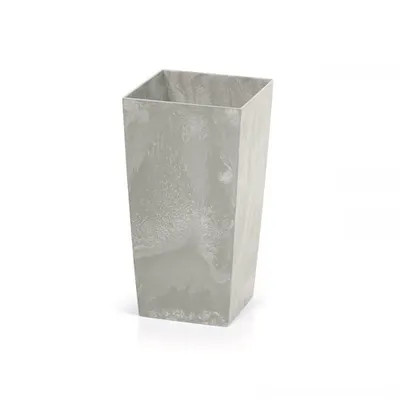 Obrázok produktu pre nabbi Plastový kvetináč DURS125E 12,5 cm - sivý betón