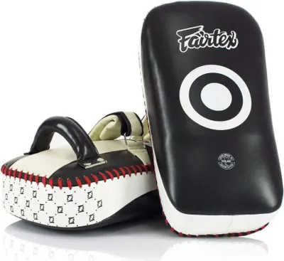 Produktbild von Fairtex Pao KPLC3 Schwarz/Weiße Zifferblätter