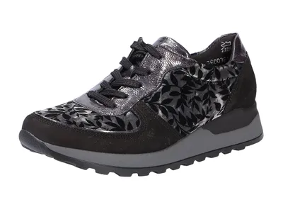 Produktbild von WALDLÄUFER Damen  Schnürschuhe sportlich schwarz Gr. 41/2