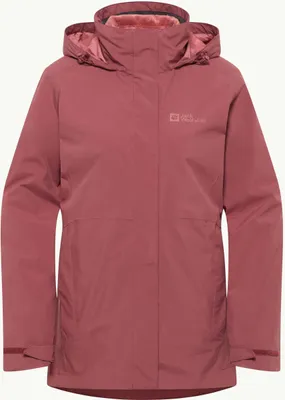 Produktbild von Jack Wolfskin Rotwand 3in1 Jkt W Kombijacke Regenjacke Fleecejacke Damen rot S