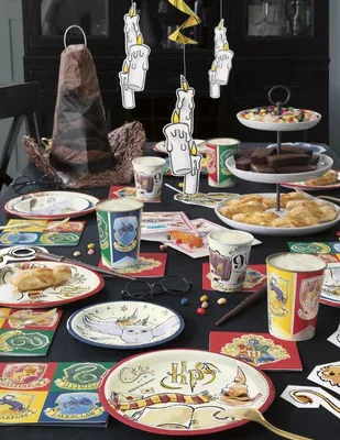 Obrázek produktu pro Girlanda - Happy Birthday - narozeniny - Harry Potter - 182 cm