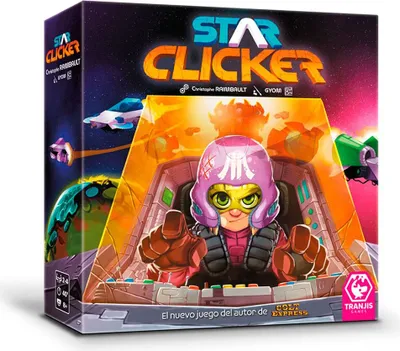 Image de Tranjis Games Star Clicker Jeu de société Multicolore One Size