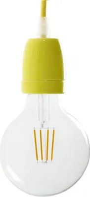 Immagine prodotto di Creative-Cables Kit portalampada E27 in Porcellana - Giallo