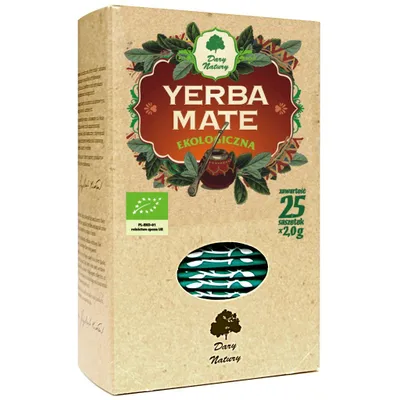Obrázok produktu pre YERBA MATE(25 x 2 g) 50 g - DARY NATURY