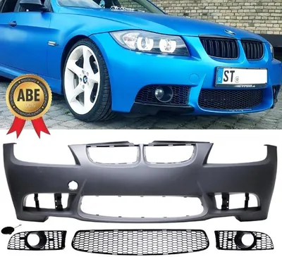 Produktbild von Performance Frontschürze Stoßstange vorne ohne PDC passt für BMW 3er E90 E91 05-08 +ABE*