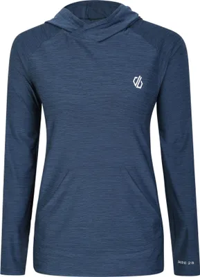 Produktbild von Dare 2B - "Laura Whitmore - Sprint City" Kapuzenpullover Leicht für Damen RG7618 (34 DE) (Dunkel-Jeansblau)