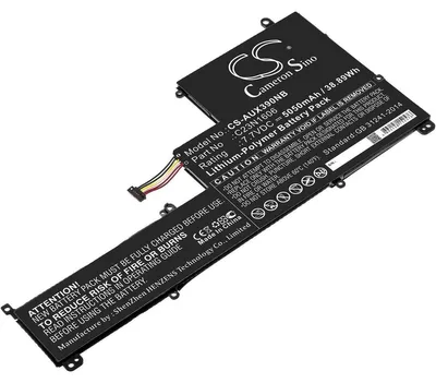 Produktbild von Akku für Asus C23PqCH Li-Ion 7,7 Volt 5050 mAh schwarz.